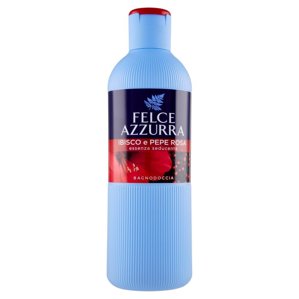 Гель для душу Felce Azzurra Ibisco e Pepe Rosa 12 x 650 мл, фото №4