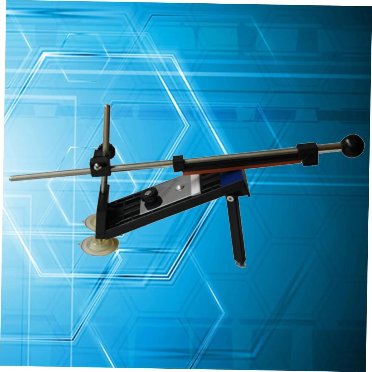 Набір для заточування ножів Zerodeko професійний з фіксованим кутом та каменями 180#, 400#, 800#, 1500#, фото №9