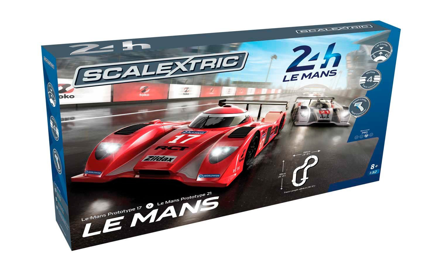 Автотрек Scalextric Le Mans Спортивні Автомобілі, фото №1
