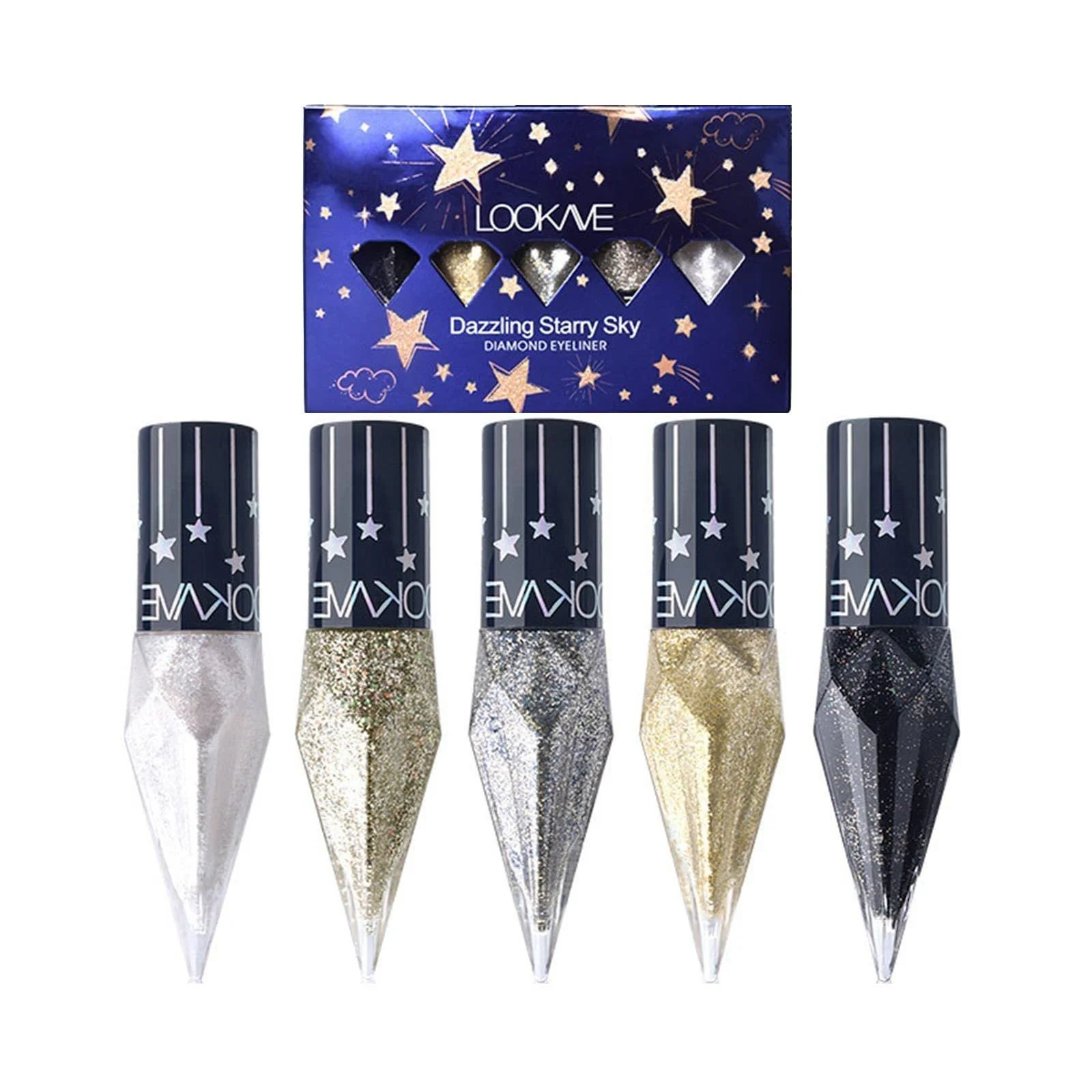 Рідка Підводка для очей з блискітками, фото №1