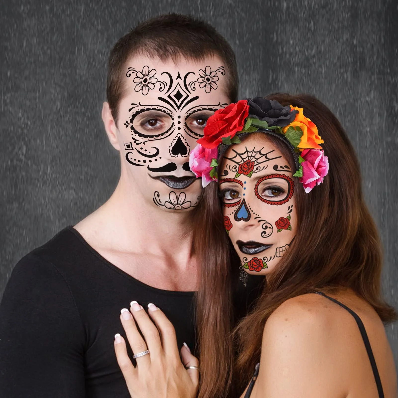 Обруч для волос с цветами Herefun, фото №6