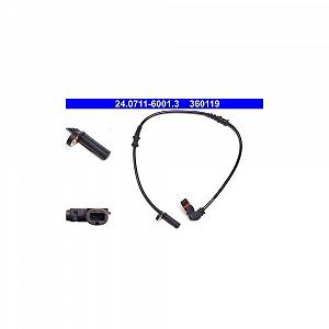 Датчик скорости вращения колеса ATE 24.0711-6001.3 для MERCEDES-BENZ передний мост - Фото 1