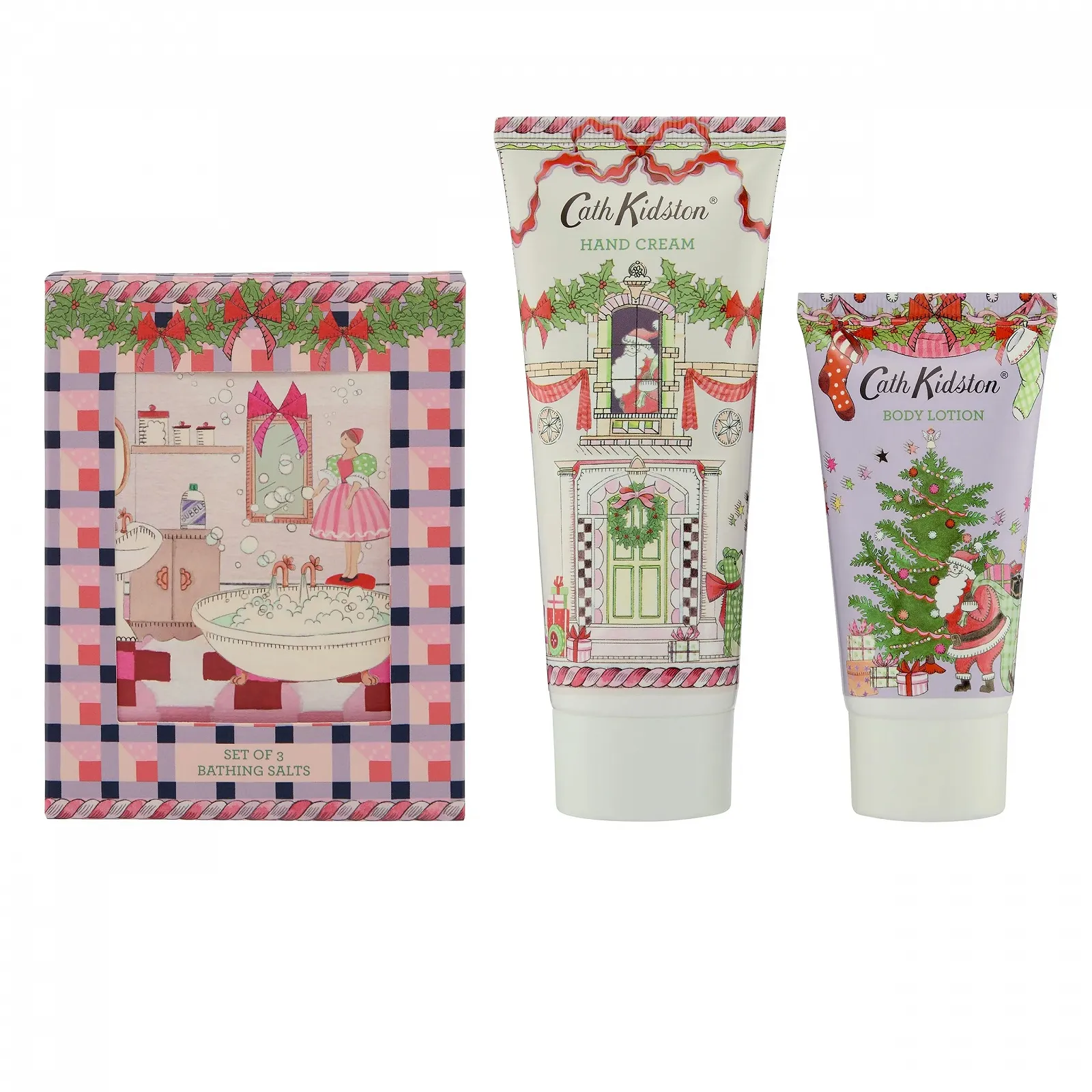 Крем для рук Cath Kidston 100 мл, Лосьон для тела, Скраб для рук, Бальзам для рук 3 x 50 мл и Мешочек с солью для ванн 3 x 20 г, Набор для ухода за телом в жестяной банке, Дорожный размер, Веганский, фото №5