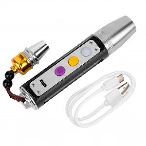 Ліхтарик Acouto Gemstone Фіолетовий з регулюванням, вимірювання довжини для бізнесу/академічних досліджень synthetic.ua - Фото 1