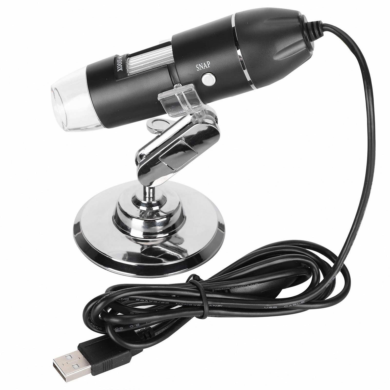 Цифровой USB-микроскоп для промышленности aqxreight TTE01502 1000X для оценки ювелирных изделий и ремонта телефонов, фото №1