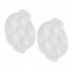 Набір форм для равликів керамічні 2 шт для морепродуктів - Фото 1