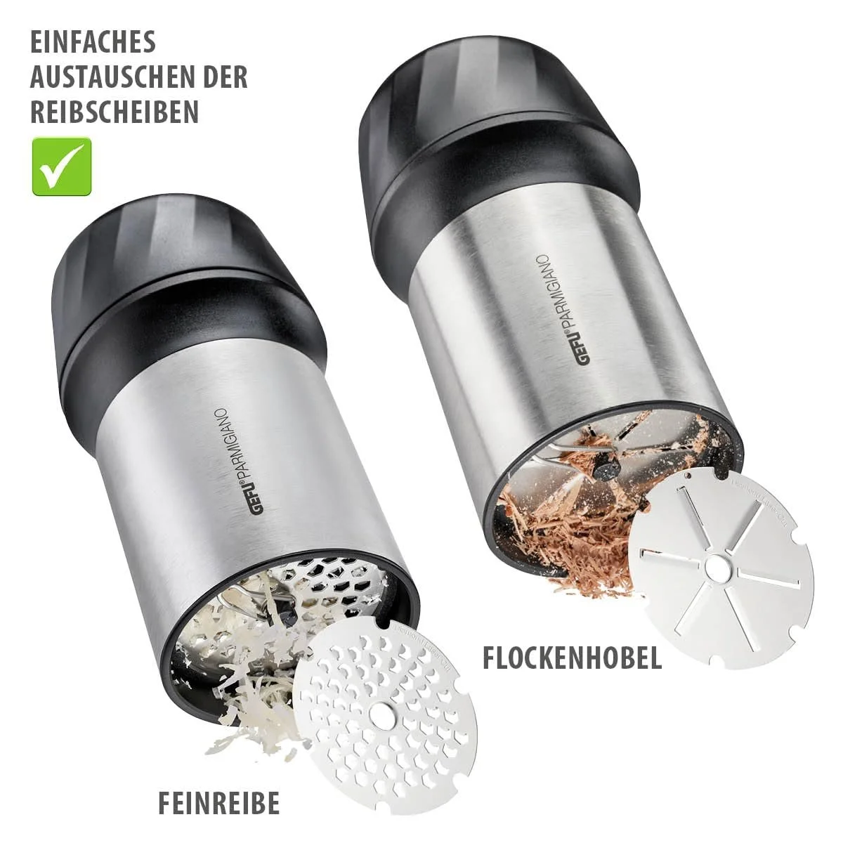 Терка Gefu Parmigiano для сиру Багатобарвний, фото №6