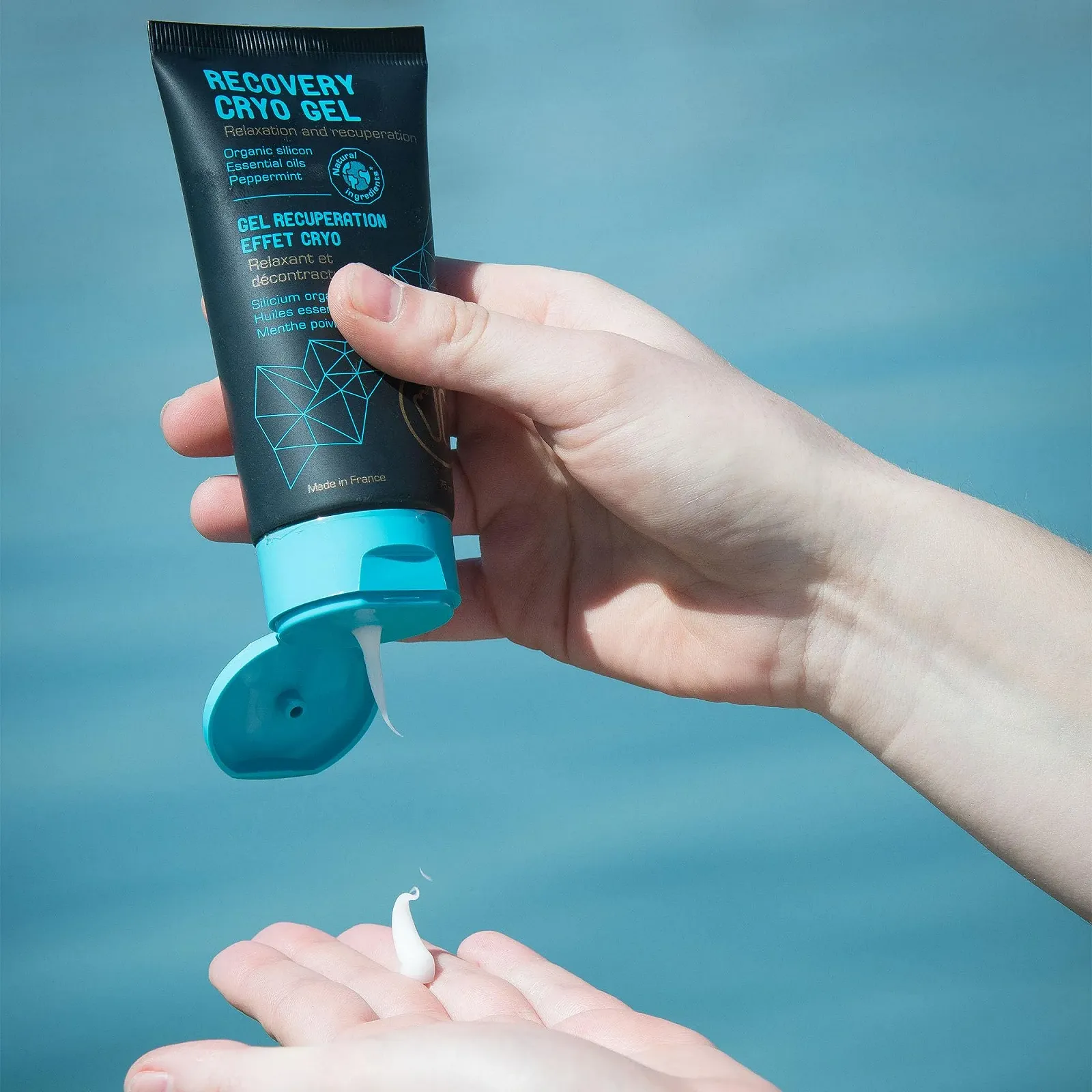 Гель-крем для ног Sidas Recovery Gel с крио-эффектом Blue 0.75 EU, фото №3