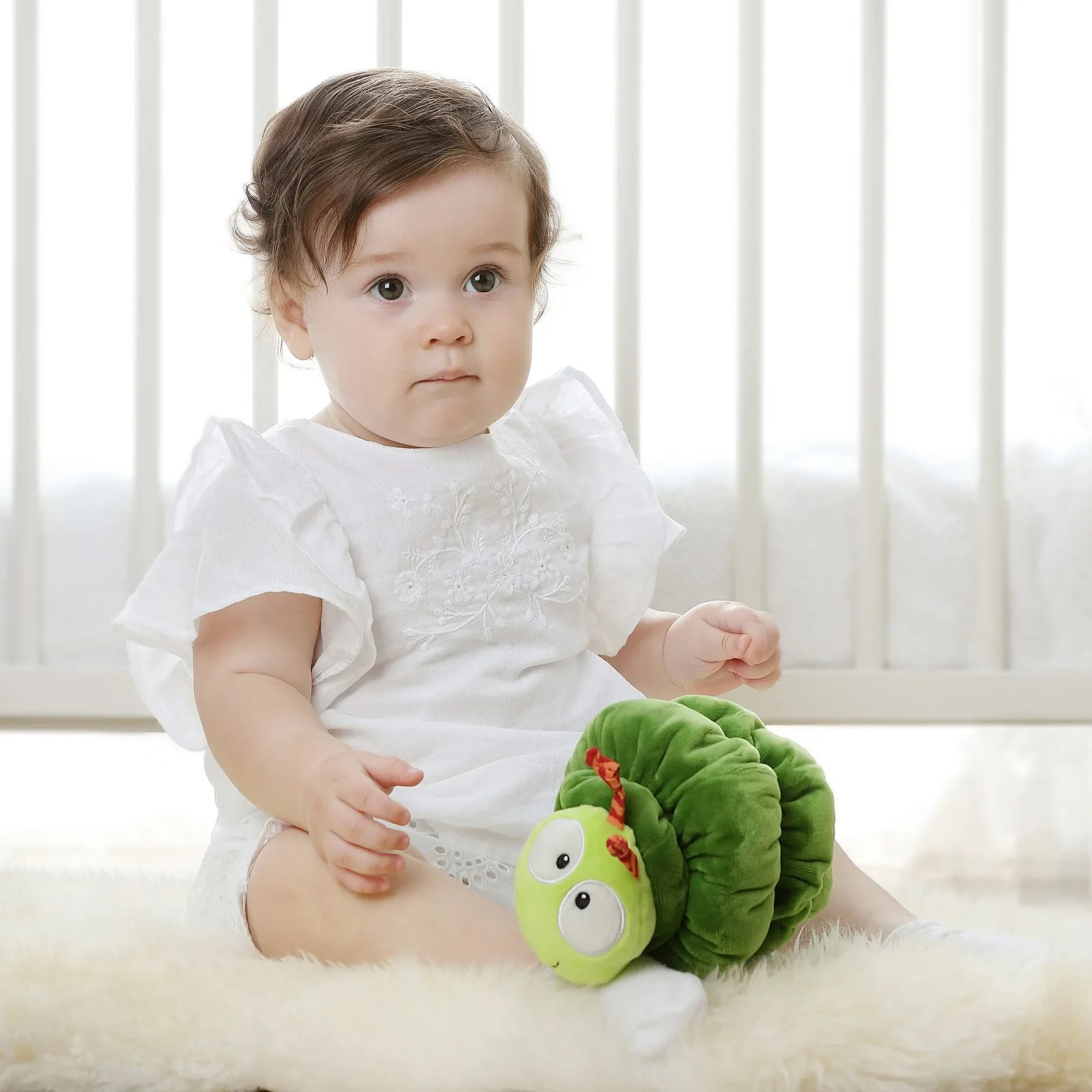 Развивающая игрушка Sigikid Гусеница, зеленый, фото №5