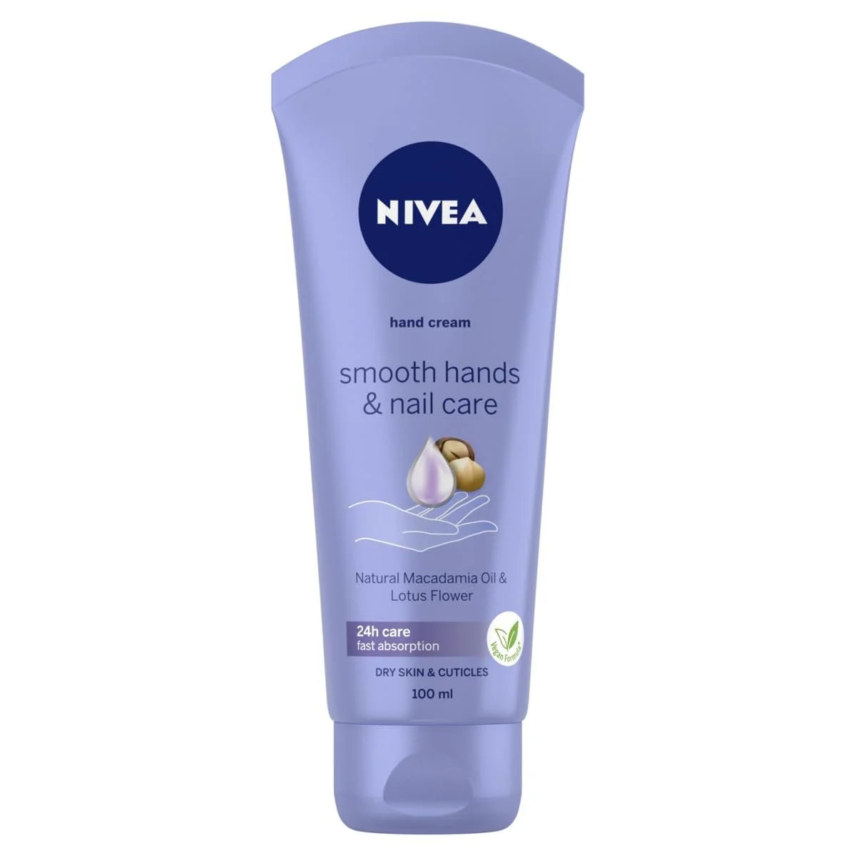 Крем для рук NIVEA Smooth Hands and Nail Protection 100 мл, фото №1