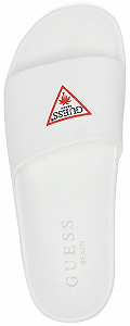 Женские пляжные шлепанцы GUESS / Белые / Размер 37 - Фото 1