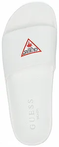 Жіночі пляжні шльопанці GUESS / Білі / Розмір 37 - Фото 1
