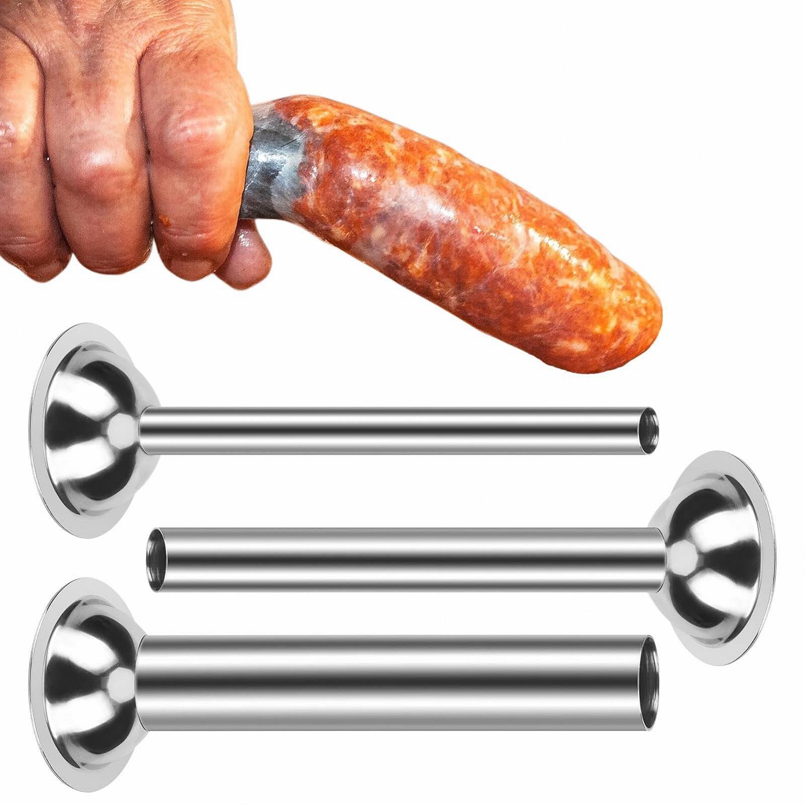 Насадки для ковбас 12 mm, 19 mm, 32 mm нержавіюча сталь 3 шт., фото №8