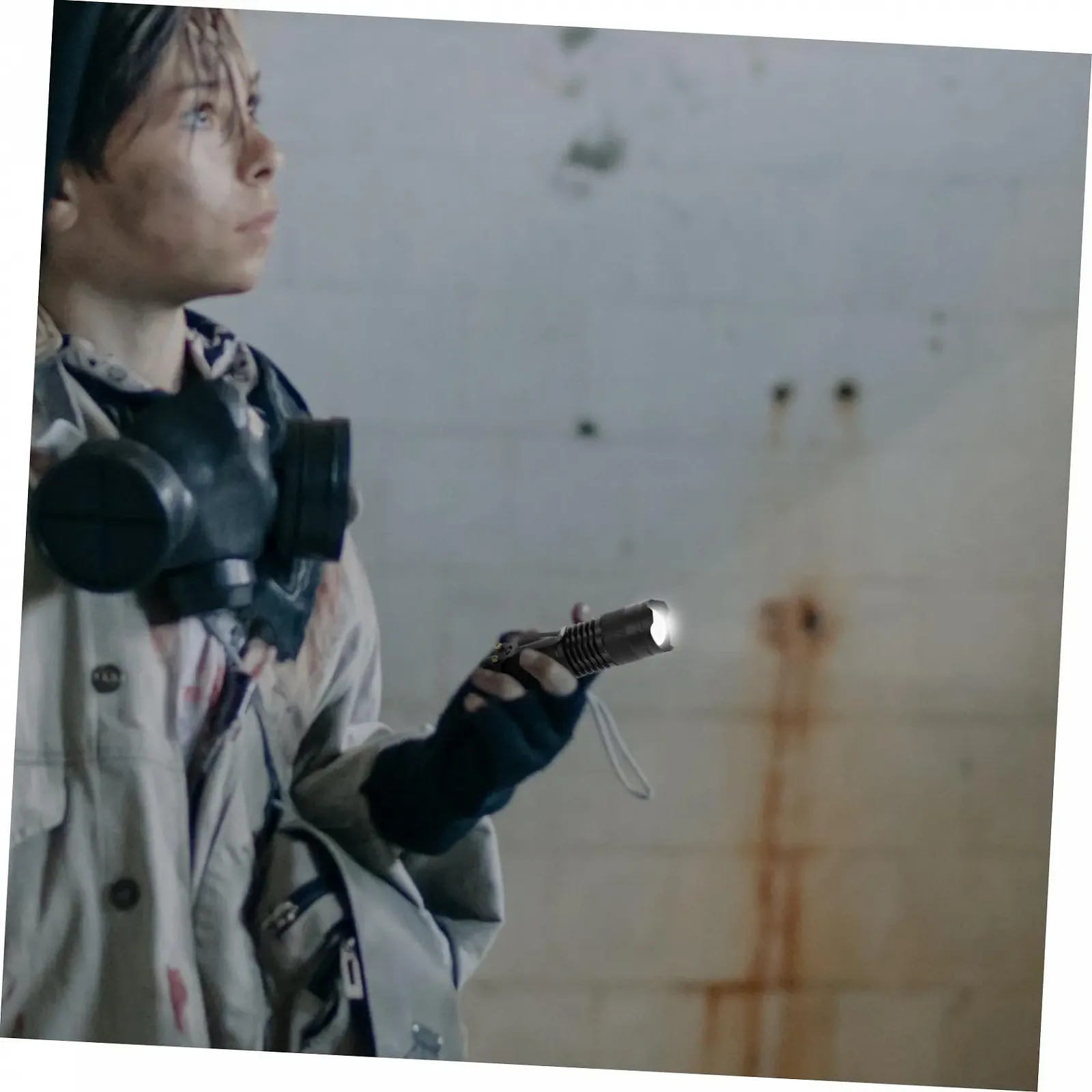 Мини Фонарик OSALADI LED Водонепроницаемый с регулируемым фокусом, три режима, головка лампы, фото №7