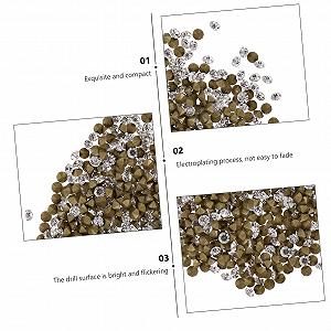 Стразы для ногтей MERRYHAPY 1tasche Diy Kleidungsdiamanten Nagelkunst-dekorationen Mit Strass-ornamenten F, подходящие для творческих проектов, долговечные и устойчивые к поломкам, для нейл-арта и аксессуаров synthetic.ua - Фото 1