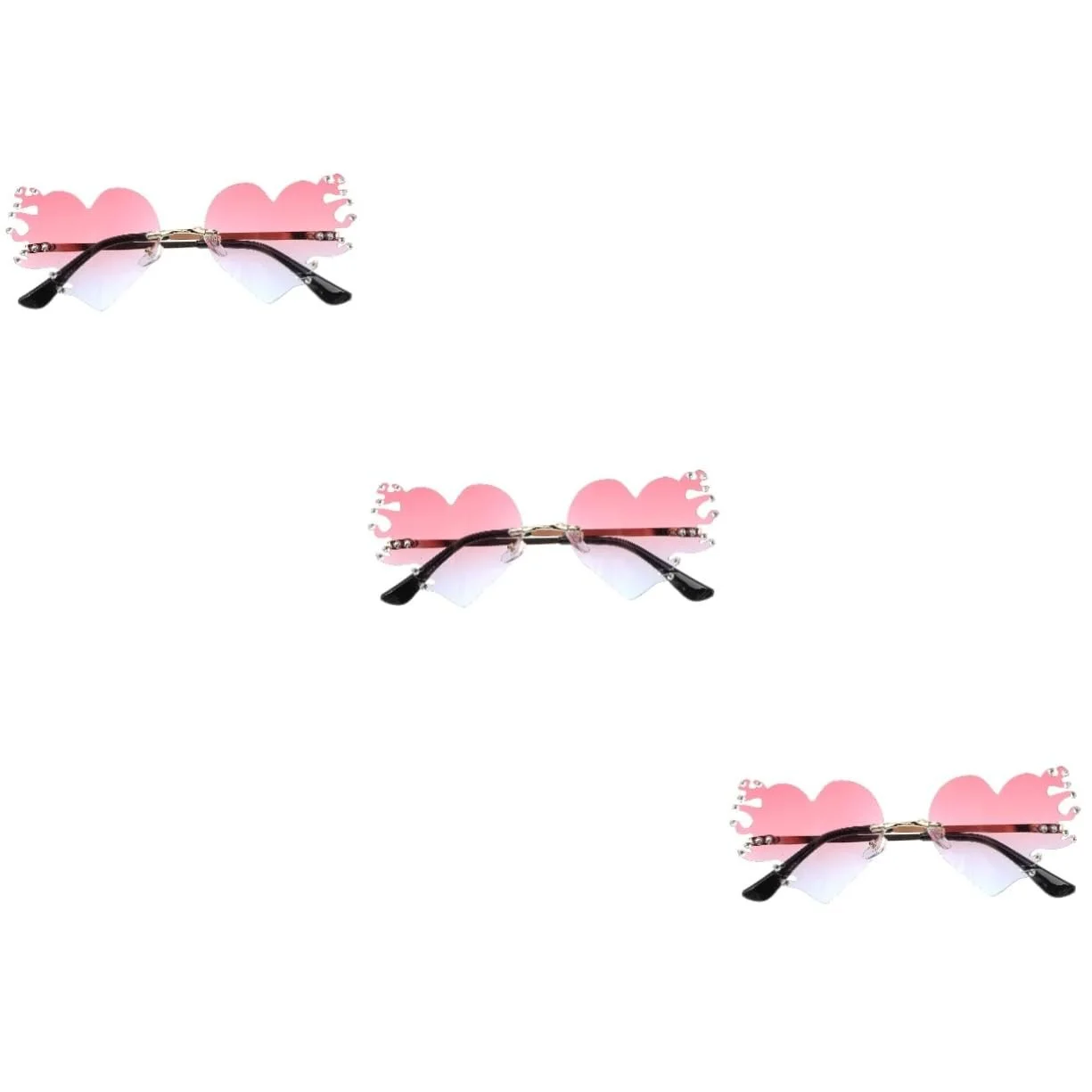 Солнцезащитные очки PACKOVE Без оправы 3 пары, фото №1