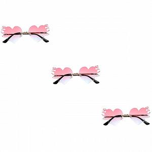 Сонцезахисні окуляри PACKOVE Без оправи 3 пари - Фото 1