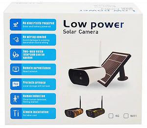 Уличная аккумуляторная IP камера видеонаблюдения с солнечной панелью UKC Y9 2 mp - Фото 1