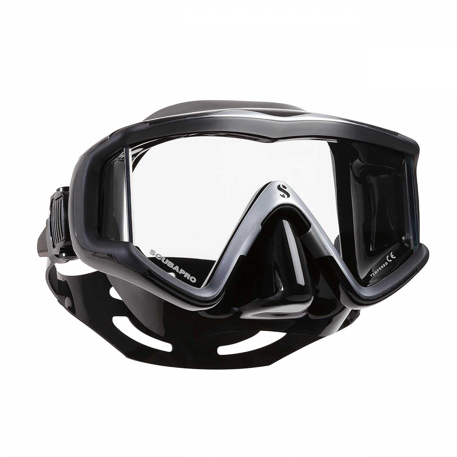 Маска Scubapro New Crystal Vu Красный, Синий, Черный, фото №1