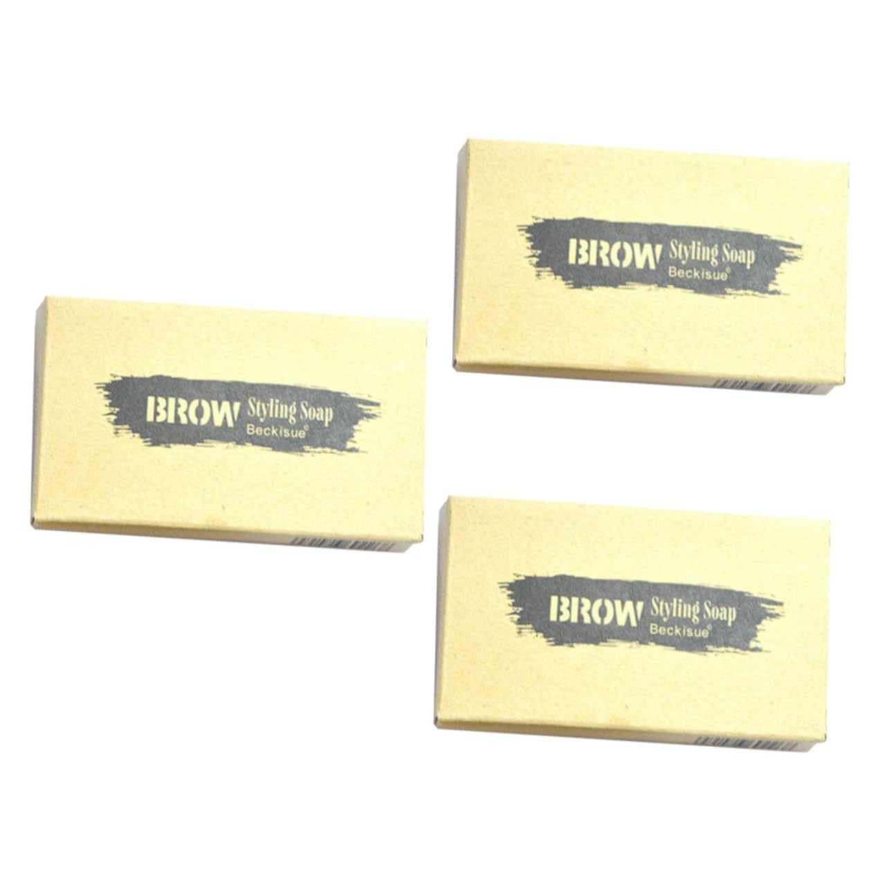 Набор Minkissy 3 шт Воск для бровей Крем Мыло Бальзам Гель, фото №1