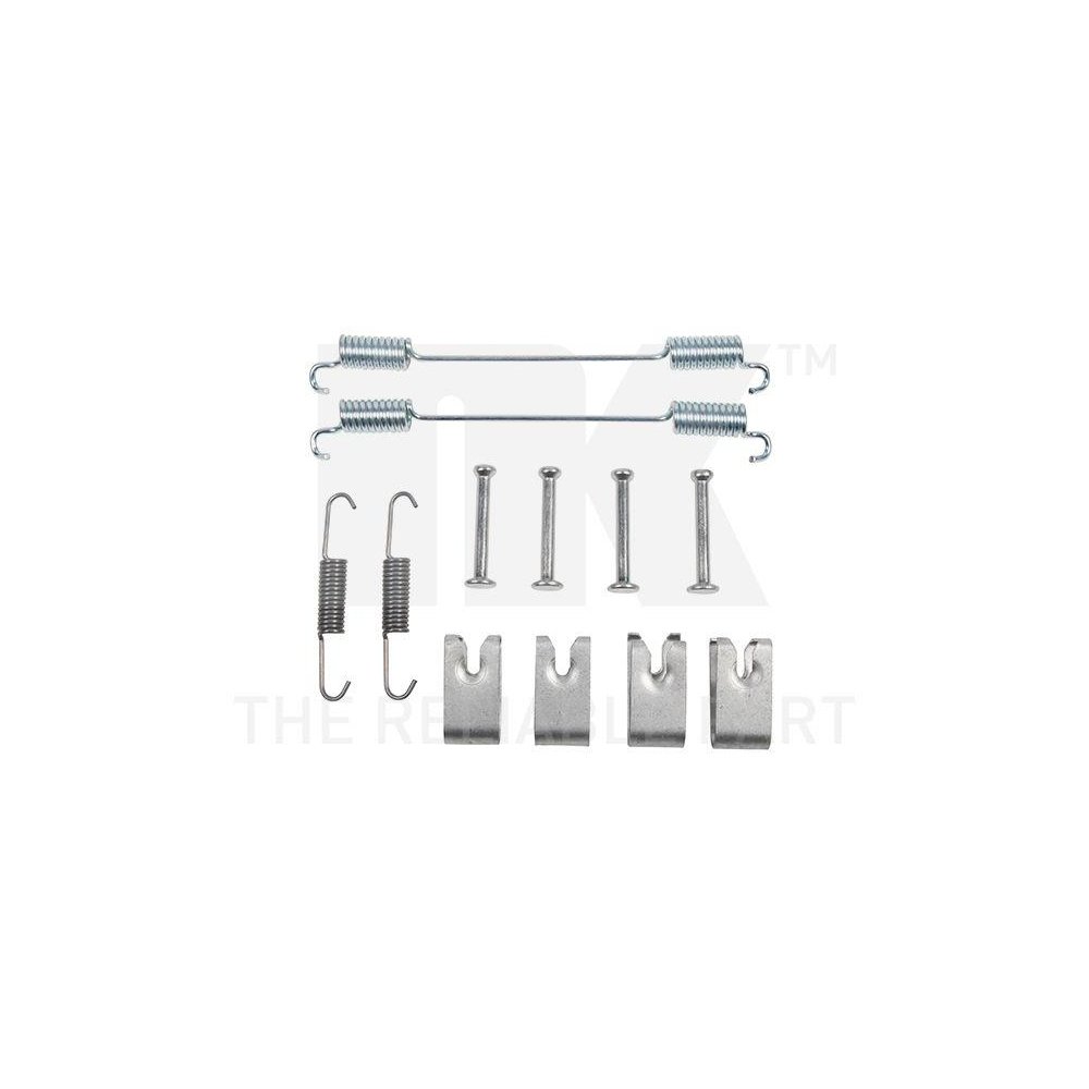 Комплект аксессуаров, тормозные колодки NK 7923862 для FIAT задний мост, фото №1