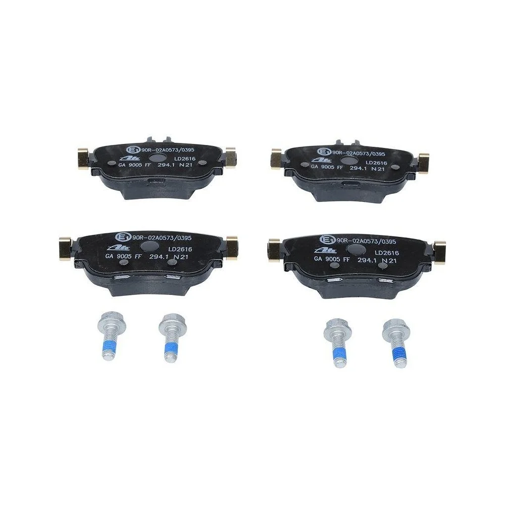 Комплект гальмівних колодок, дискове гальмо ATE Ceramic 13.0470-2616.2 для MERCEDES-BENZ, фото №1