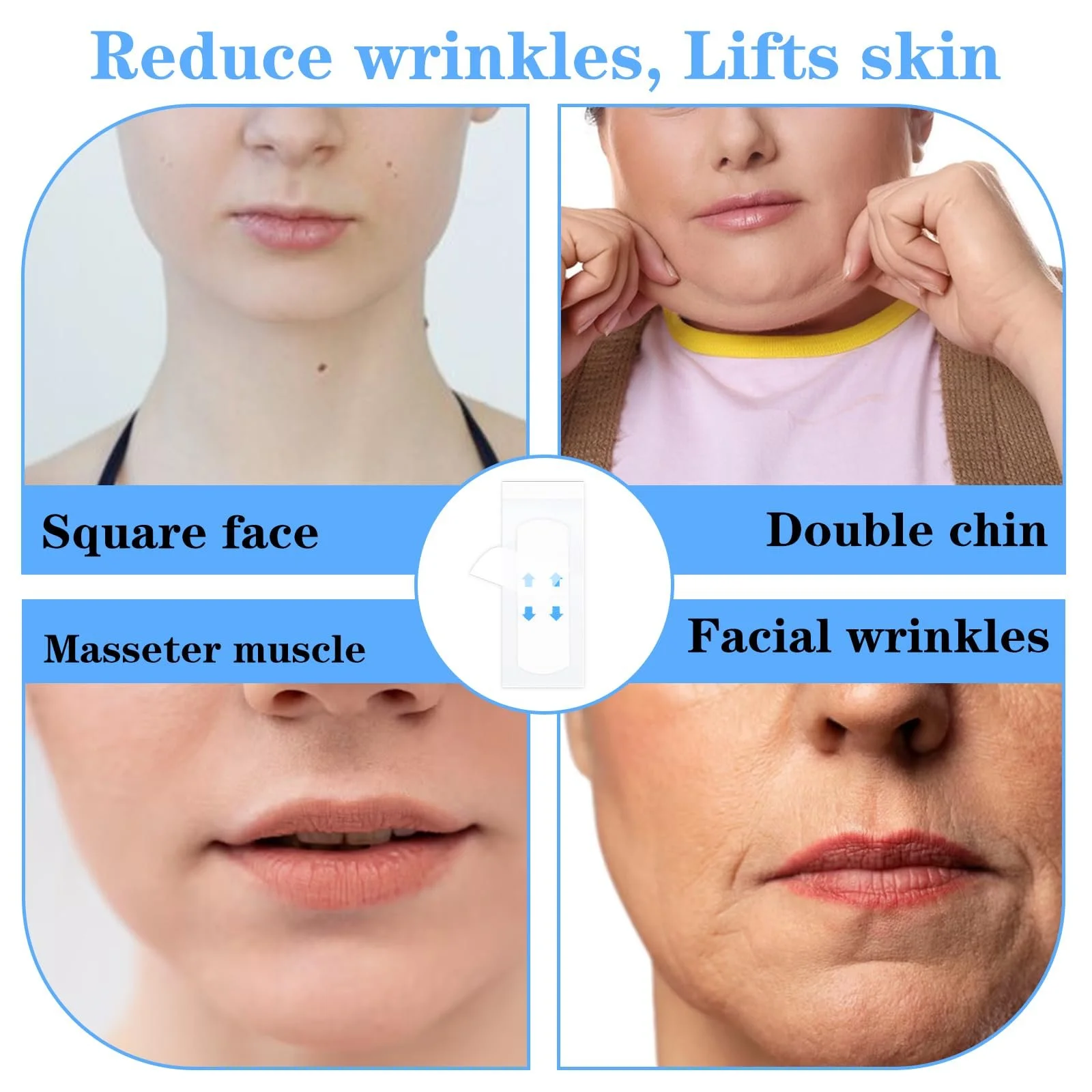 Ленты для подтяжки лица JIYIN 120 шт, фото №6