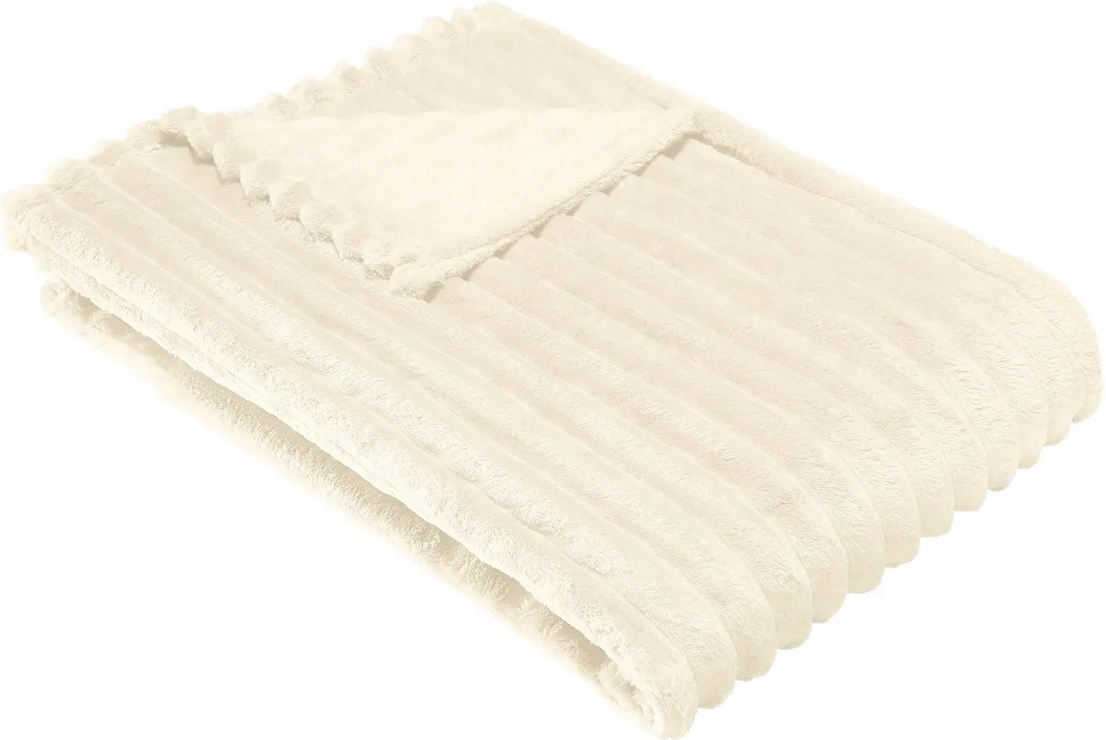 Покрывало Erwin Müller Aosta 180 x 220 см Шерсть Белый, фото №1