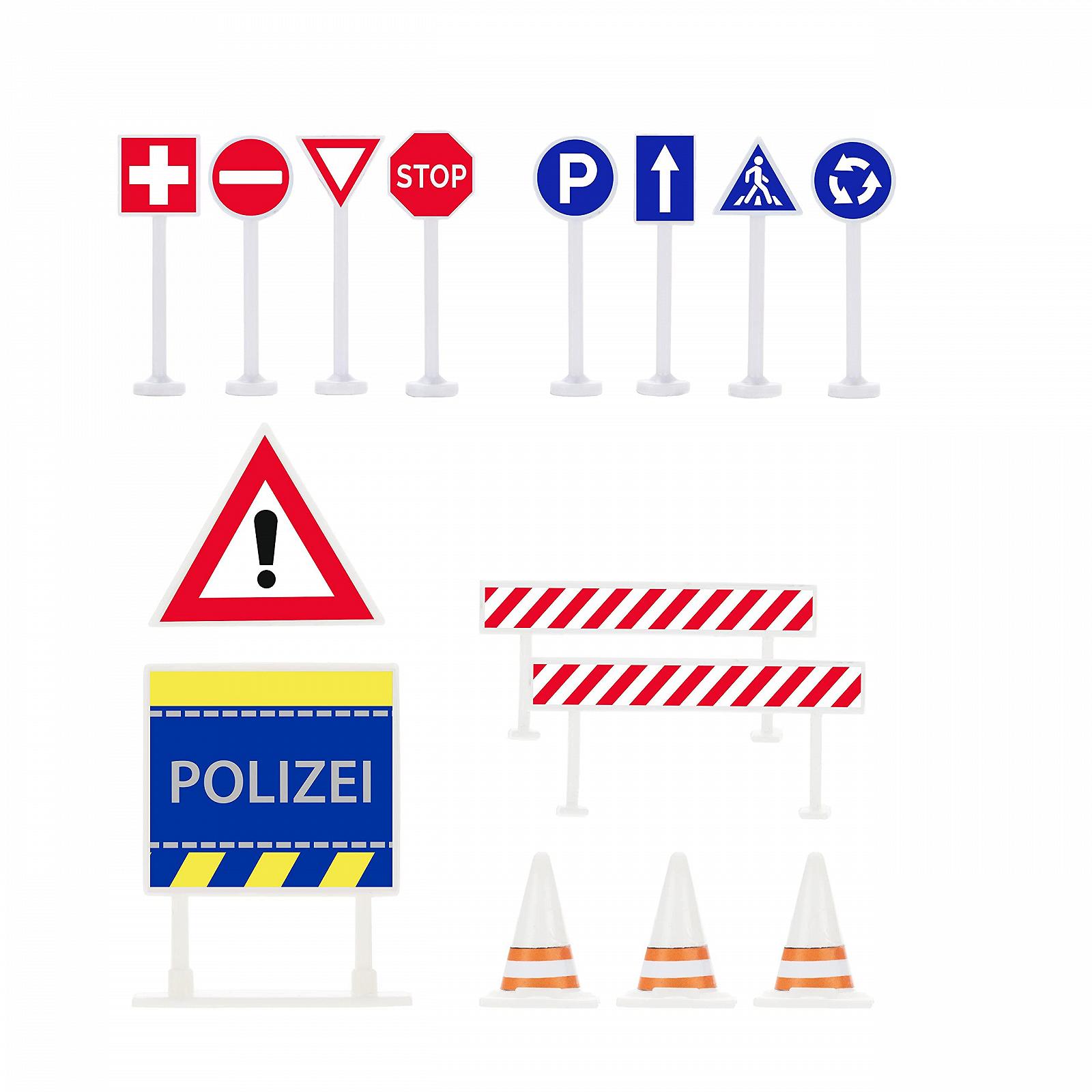 Іграшкові машини Toi-Toys Cars & Trucks Набір поліцейської/пожежної служби/швидкої допомоги Металеві іграшкові машини + гелікоптер 22 шт., фото №5