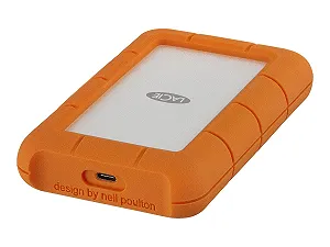 Внешний жесткий диск LaCie Rugged Mini USB-C Оранжевый synthetic.ua - Фото 1