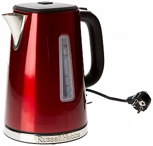 Чайник Russell Hobbs Luna 1.7 л, 2400 Вт, нержавіюча сталь, червоний - Фото 1