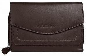Кошелек bruno banani Кожаный Женский Большой с RFID защитой 022206 Коричневый - Фото 1