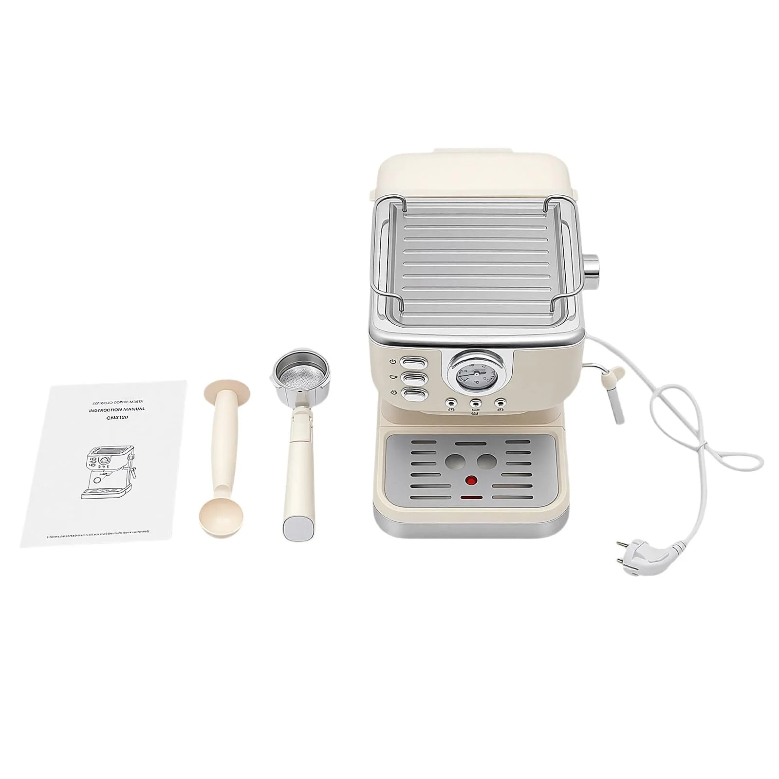 Полуавтоматическая эспрессо-кофеварка 1.05 кВт 20 бар 1.5 л с капучинатором, фото №9