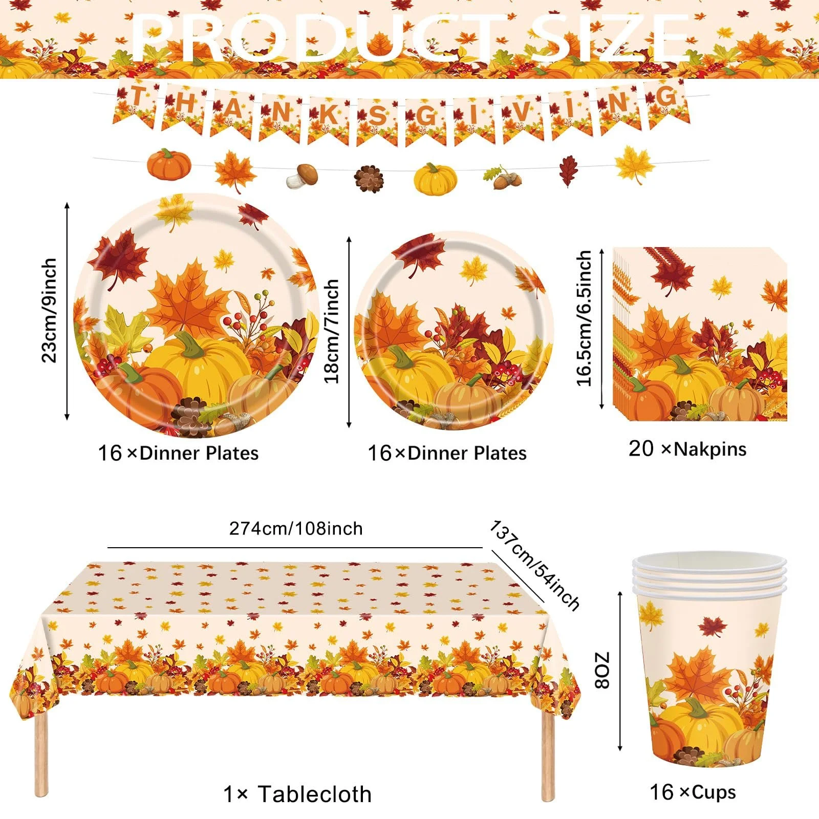 Набор праздничной посуды (тарелки, стаканы, салфетки, скатерть, баннер), фото №2 Набор праздничной посуды (тарелки, стаканы, салфетки, скатерть, баннер), фото №2