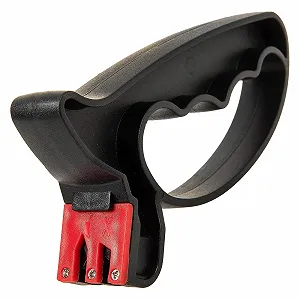 Точило для ножів та ножиць 2-в-1 з лезами з нержавіючої сталі - Фото 1