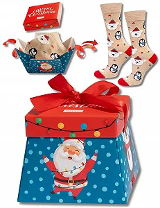 Різдвяні шкарпетки Soxo Чоловічі Жіночі Подарункові - Фото 1