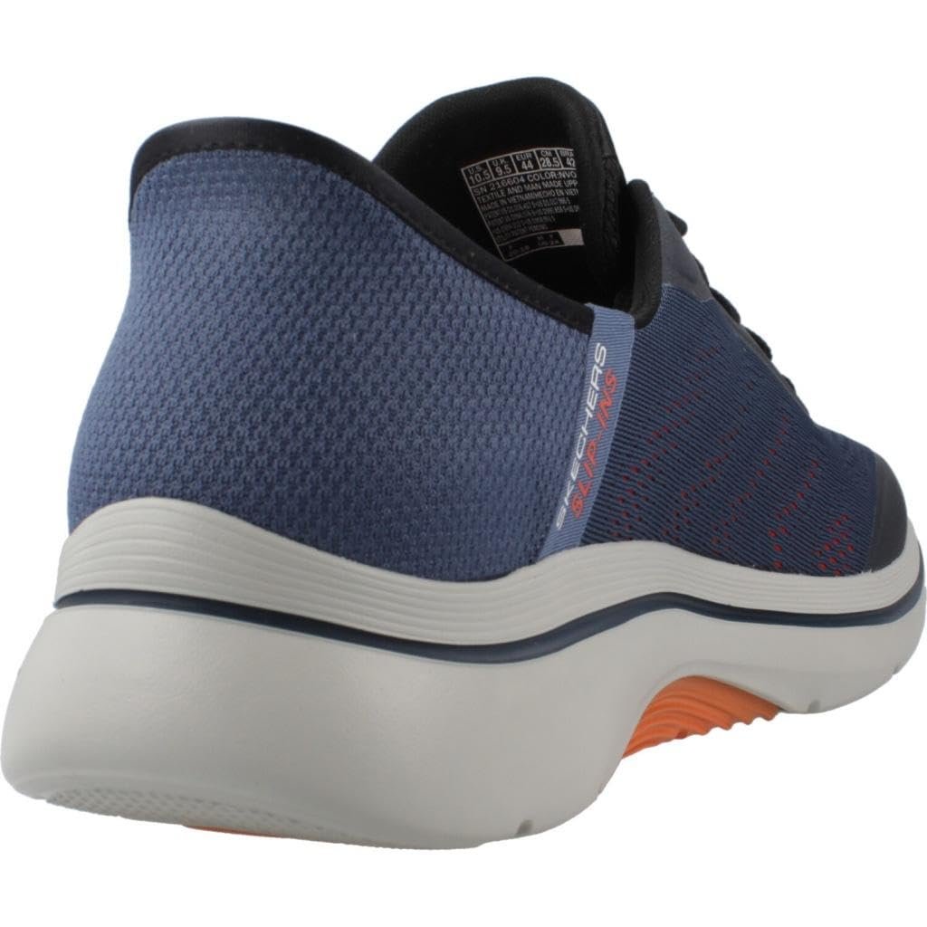Кросівки Skechers Go Walk Arch Fit 2.0 Simplicity 2.5 Чорний/Синій, фото №3 Кросівки Skechers Go Walk Arch Fit 2.0 Simplicity 2.5 Чорний/Синій, фото №3