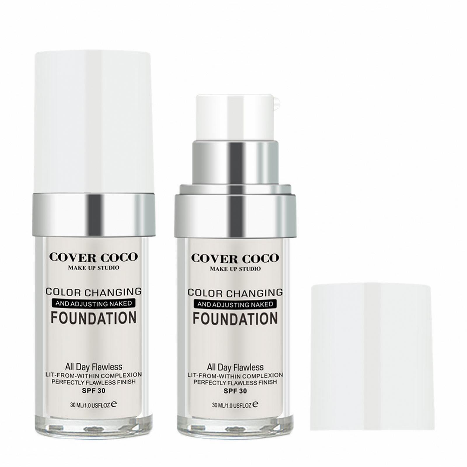 Жидкая основа Qarido SPF 30 30 мл Консилер для лица Полное покрытие Коррекция тона Увлажнение, фото №4 Жидкая основа Qarido SPF 30 30 мл Консилер для лица Полное покрытие Коррекция тона Увлажнение, фото №4