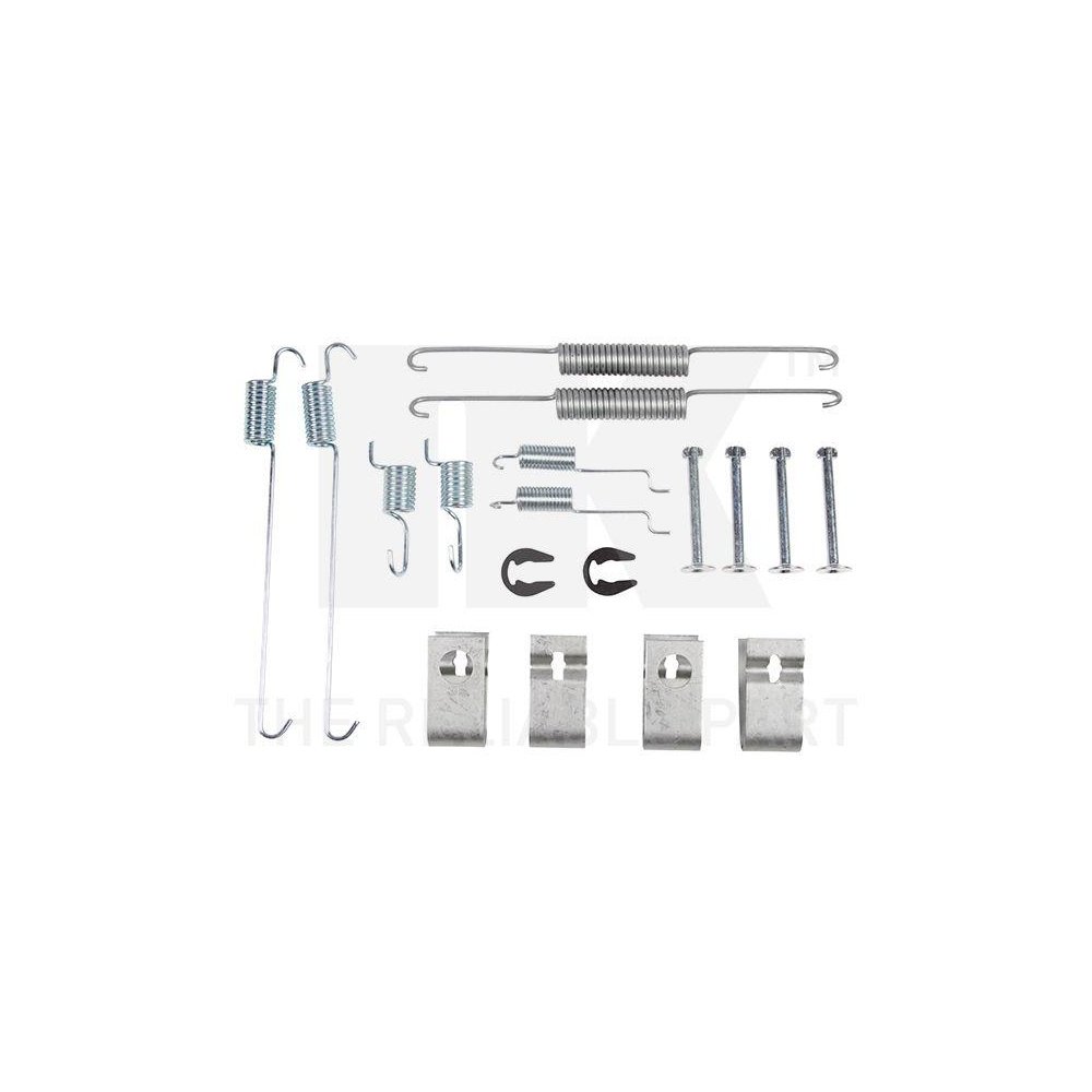 Комплект приладдя гальмівних колодок NK 7951815 DAIHATSU SUZUKI задня вісь, фото №1