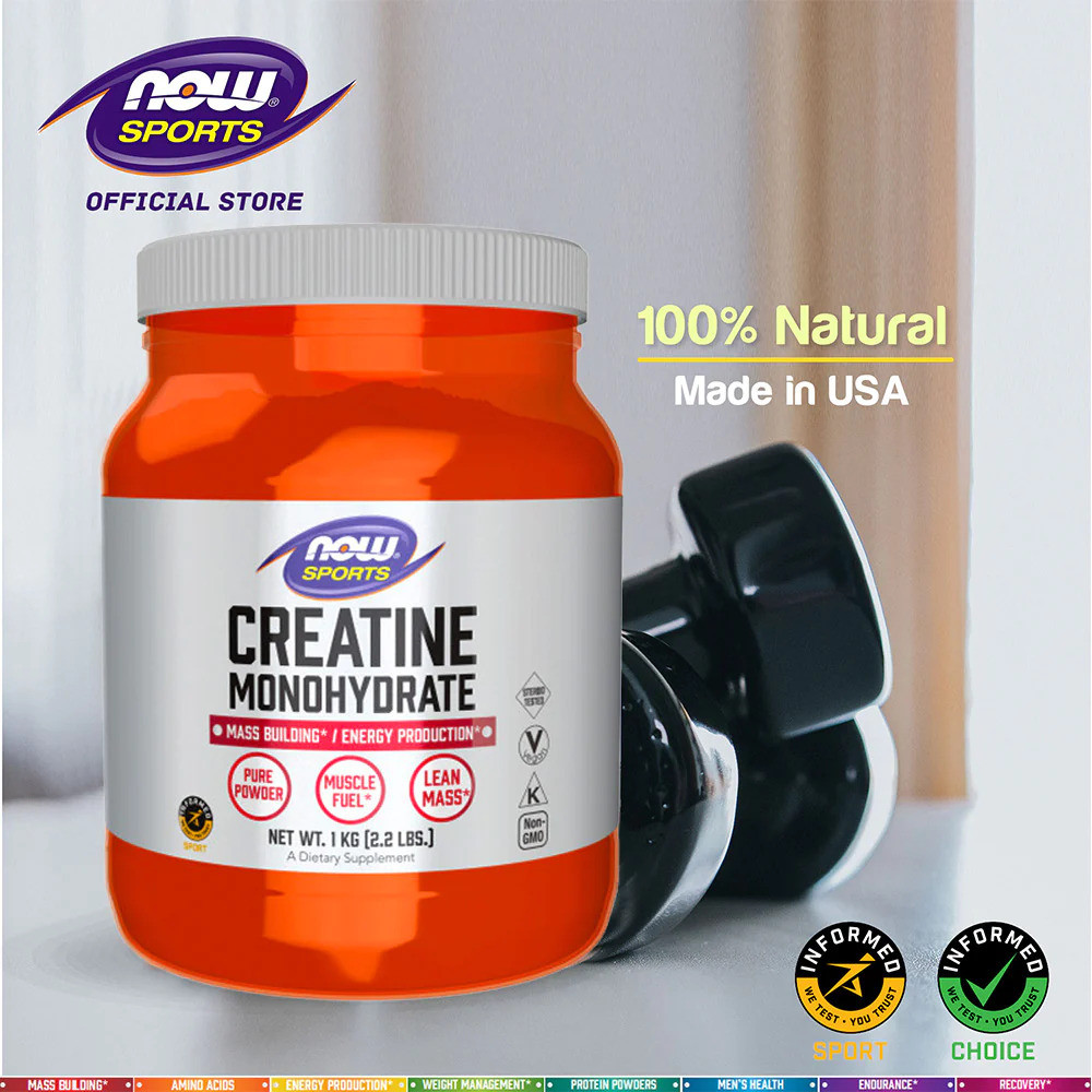 Креатин Now Creatine Pure 1000g, фото №3