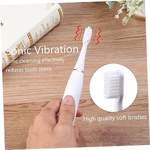 Електрична зубна щітка Gatuida USB Rechargeable White synthetic.ua - Фото 1