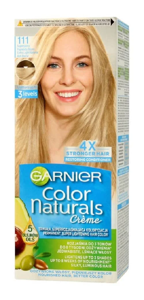 Фарба для волосся Garnier Color Naturals 111 Світлий попелястий блондин, Прозорий, фото №1