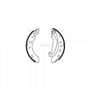 Комплект тормозных колодок TRISCAN 8100 14001 для NISSAN задний мост - Фото 1