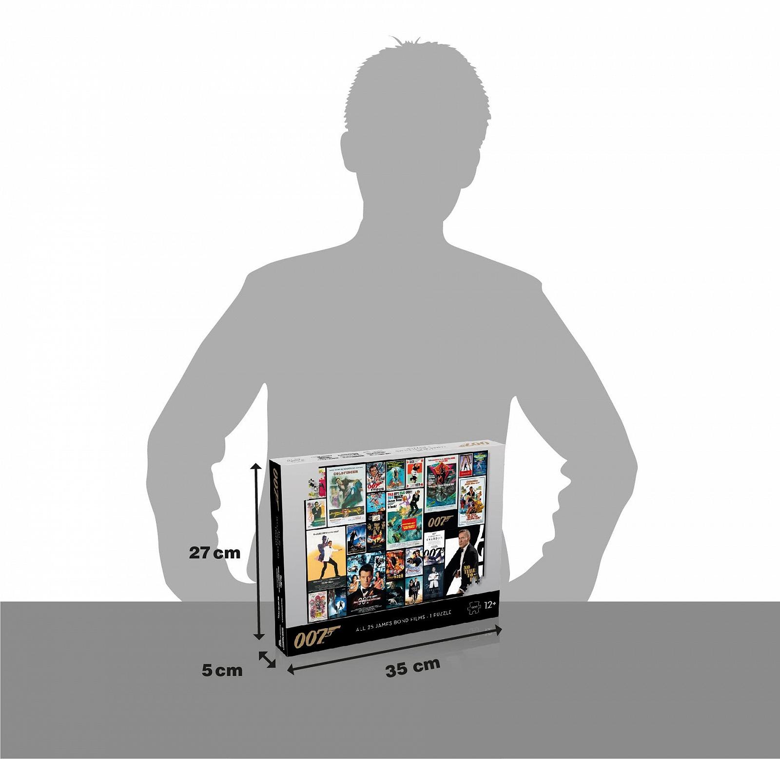 Пазл James Bond Movie Poster 1000 деталей, фото №2