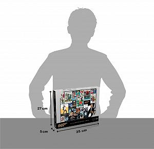 Пазл James Bond Movie Poster 1000 деталей synthetic.ua - Фото 1