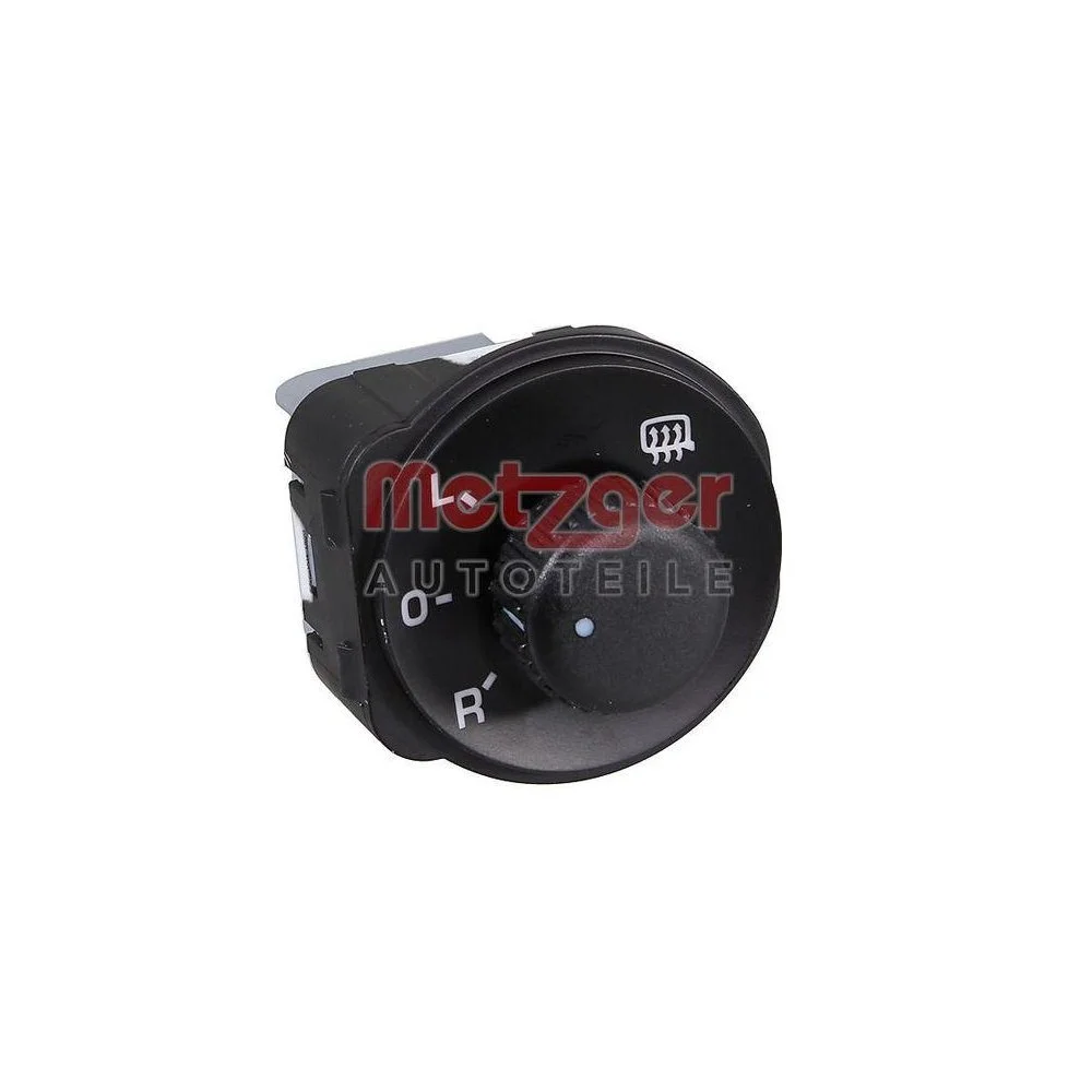 Перемикач регулювання бічних дзеркал METZGER 09161124 SKODA, фото №1