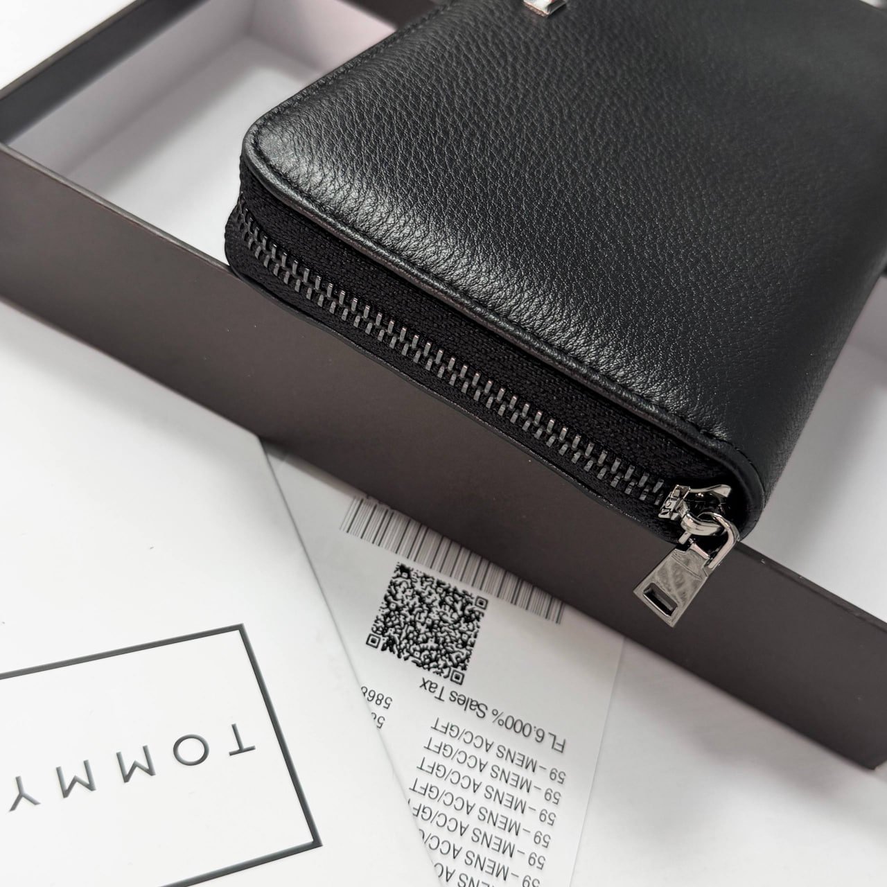 Мужской кошелек клатч на молнии из натуральной кожи Tommy Hilfiger, фото №10 Мужской кошелек клатч на молнии из натуральной кожи Tommy Hilfiger, фото №10