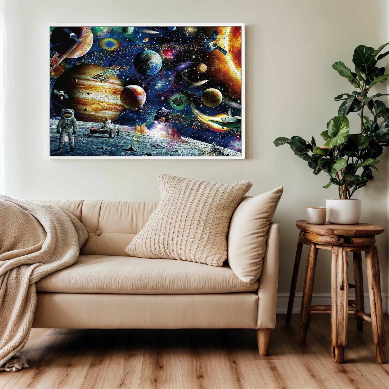 Пазли Huadada Solar System 1000 елементів Колір, фото №2