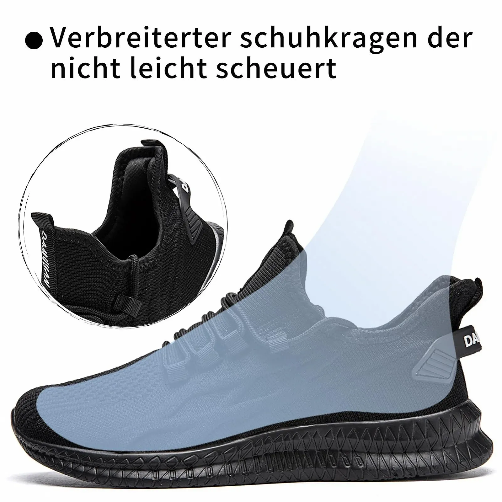 Кросівки IVQDZL Чоловічі Спортивні Літні Для Бігу Тренажерні Для Залу Фітнесу Легкі Дихаючі Для Трекінгу, фото №4 Кросівки IVQDZL Чоловічі Спортивні Літні Для Бігу Тренажерні Для Залу Фітнесу Легкі Дихаючі Для Трекінгу, фото №4