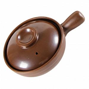 Кастрюля-форма для запекания керамическая с крышкой и ручками термостойкая - Фото 1